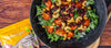Veganer Grünkohlsalat mit Cashew-Cranberry Mix